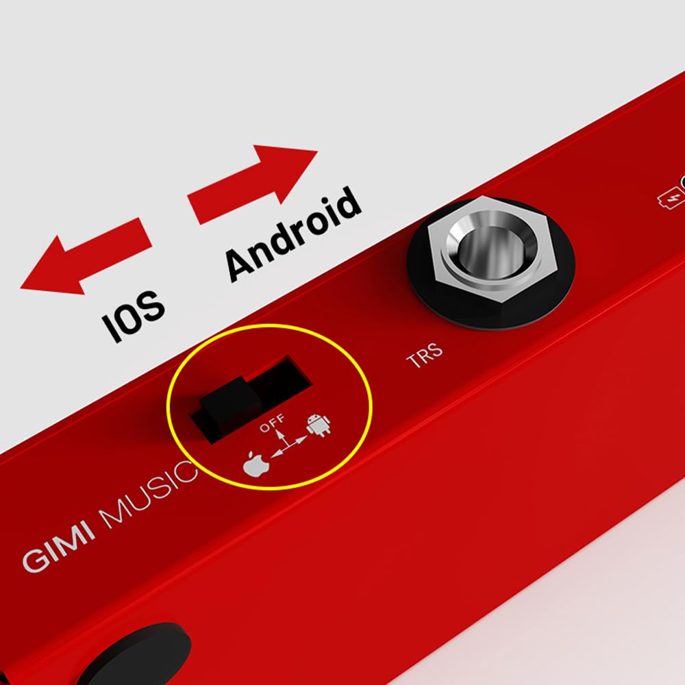Amazon | GIMI カラーページターナー 楽譜をめくるフットペダル ループ